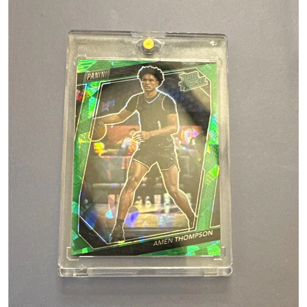2023 Panini The National VIP Amen Thompson Prizm #AT 60/99 Basketball